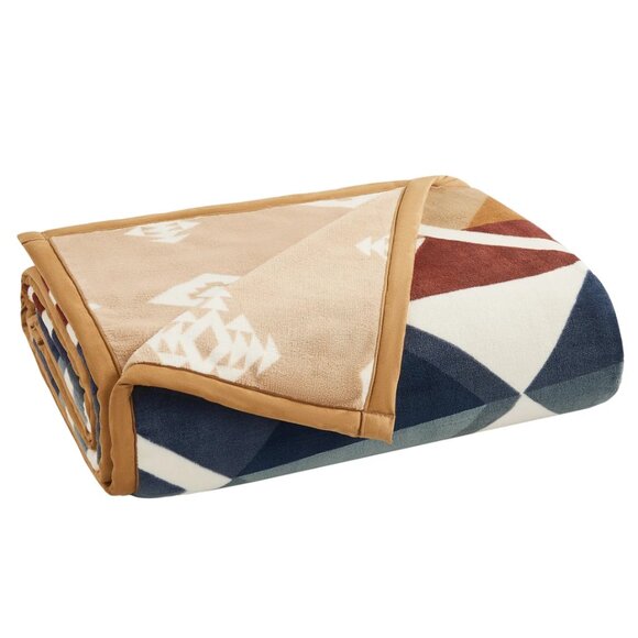 Pendleton Reversible Plush Throw Blanket 50X70 - Picture 5 of 6